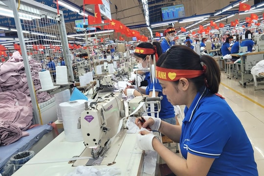 Hai Duong's labor utilization index rises for three consecutive months