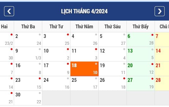 Người lao động có được nghỉ bù dịp lễ Giỗ tổ Hùng Vương và 30/4 - 1/5?