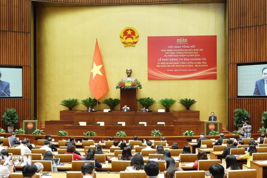 Hội nghị tổng kết hoạt động của Đoàn Đại biểu Quốc hội các tỉnh, thành phố