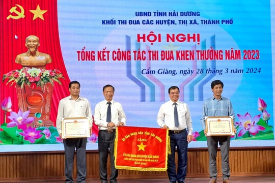 TP Hải Dương dẫn đầu các phong trào thi đua yêu nước cấp huyện