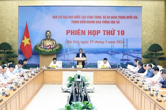 Thủ tướng: Các dự án trọng điểm ngành Giao thông vận tải đang được triển khai tốt hơn