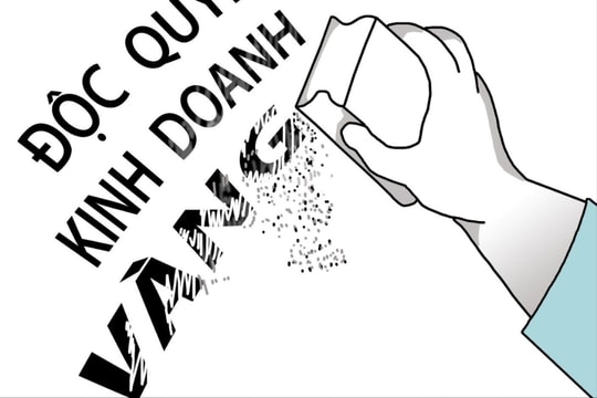 Ngăn giá vàng "nhảy nhót"