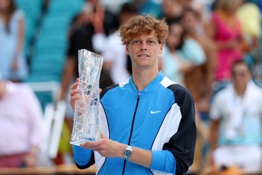 Sinner vô địch Miami Open 2024