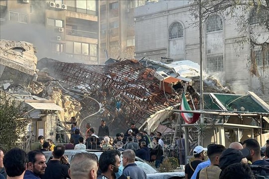 Chuẩn tướng Iran thiệt mạng trong vụ tấn công vào tòa nhà lãnh sự Iran ở Syria