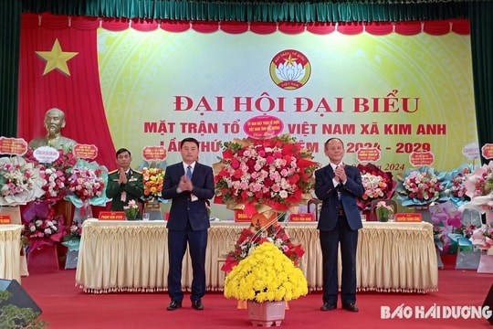 Kim Thành, Chí Linh hoàn thành tổ chức Đại hội MTTQ cấp xã