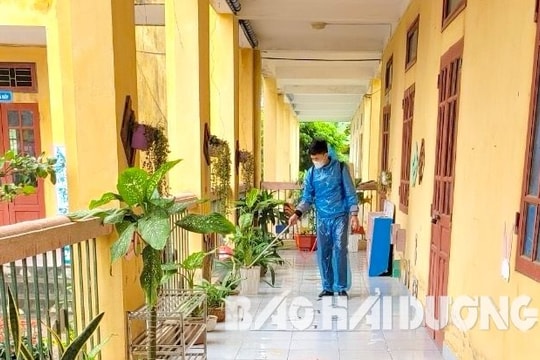 Nhiều trẻ em ở Hải Dương mắc tay - chân - miệng