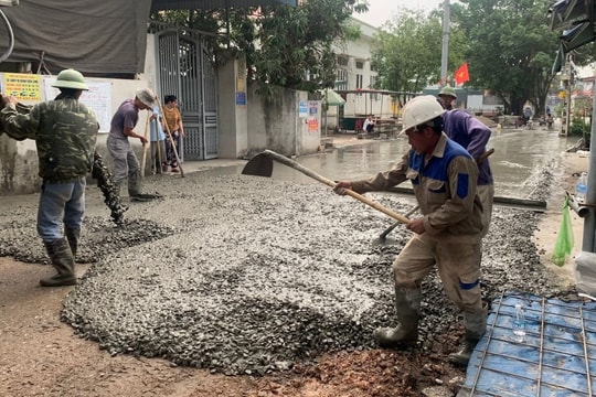 Xã Quang Thành làm gì với tiêu chí khó khi xây dựng phường?