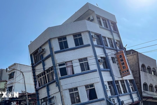 Những thiệt hại ban đầu do động đất tại Đài Loan