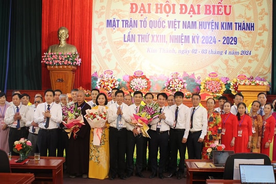 MTTQ huyện Kim Thành tổ chức thành công Đại hội điểm của tỉnh