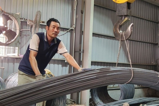 Giá thép ở Hải Dương giảm dù đang mùa cao điểm xây dựng
