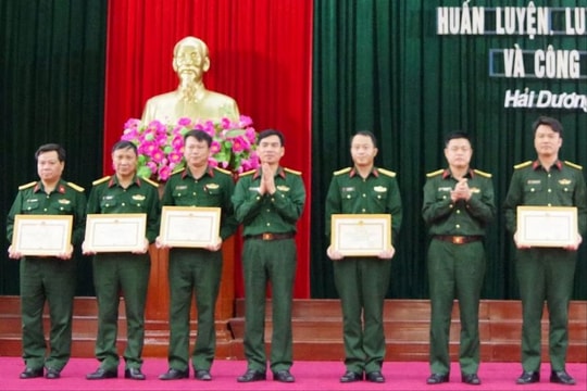 Bộ Chỉ huy quân sự tỉnh Hải Dương hoàn thành kế hoạch huấn luyện chiến đấu