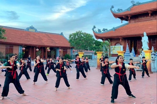 Nam Sách dẫn đầu phong trào võ cổ truyền
