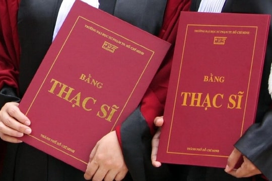Bằng thạc sĩ có xếp loại giống bằng đại học?