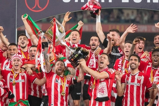 Athletic Bilbao giành Cúp nhà vua Tây Ban Nha