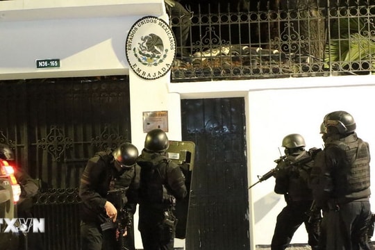 Nicaragua cắt đứt quan hệ với Ecuador sau vụ tấn công Đại sứ quán Mexico
