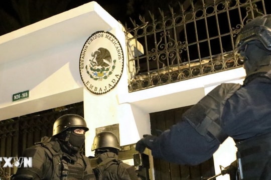 Mexico tuyên bố khởi kiện Ecuador sau vụ tấn công Đại sứ quán tại Quito