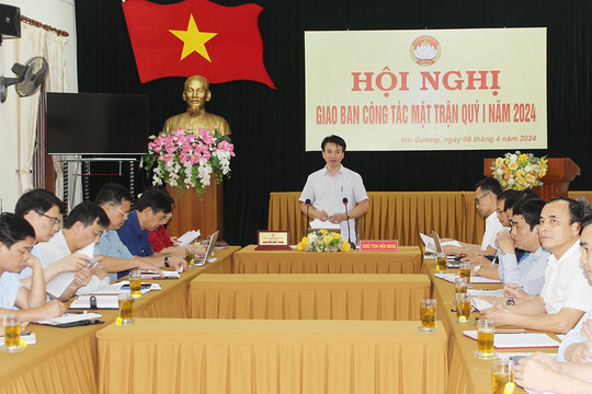 Hải Dương rút kinh nghiệm tổ chức Đại hội điểm MTTQ cấp huyện