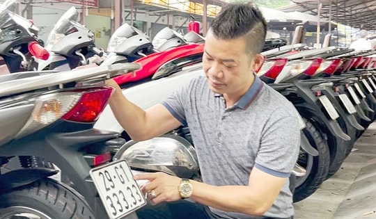 Đấu giá biển số xe máy: Thí điểm ở đô thị lớn trước khi áp dụng đại trà?