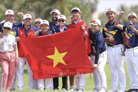 Đội tuyển Golf Việt Nam tham dự giải đấu ở Đài Loan (Trung Quốc)