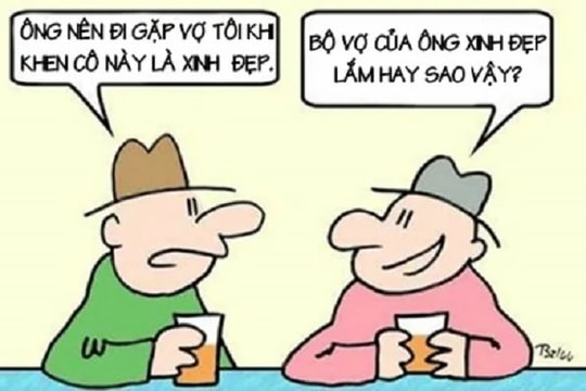 Nhìn vợ là biết