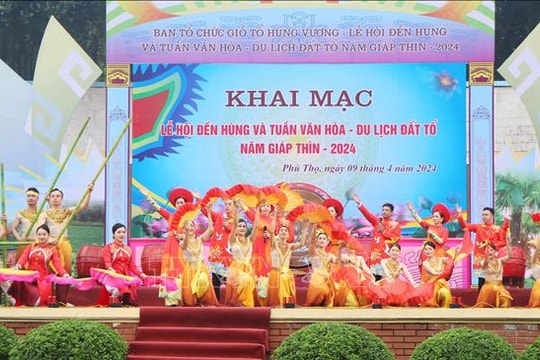 Lễ hội Đền Hùng và Tuần Văn hóa - Du lịch Đất Tổ