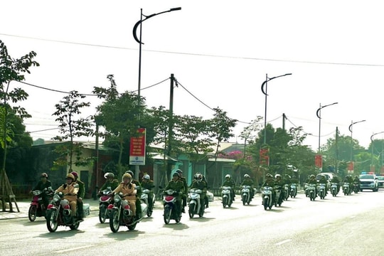 Kiểm tra công tác phòng chống tội phạm, tệ nạn xã hội tại 8 huyện, thị xã, thành phố