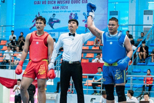 Đội tuyển wushu Hải Dương khởi đầu thuận lợi tại Giải vô địch wushu quốc gia