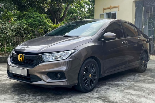 Honda City 2017 - xe gia đình thực dụng trong tầm giá 350 triệu đồng