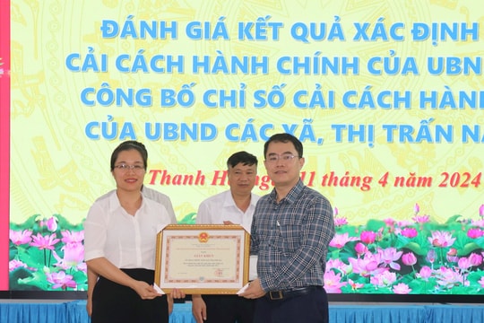 Thanh Hà rút kinh nghiệm trong công tác cải cách hành chính