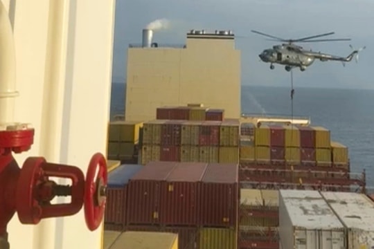 Iran tuyên bố bắt giữ tàu "liên quan" đến Israel ở vùng Vịnh