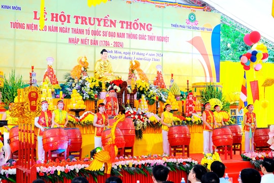 Mới mẻ Lễ hội chùa Nhẫm Dương