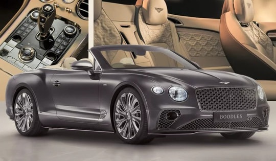 Bentley mui trần độc bản: Gắn kim cương, khảm vàng trắng khắp nơi