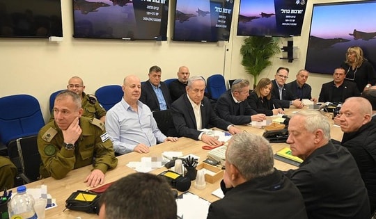 Nội các chiến tranh của Israel bắt đầu bàn cách đáp trả Iran