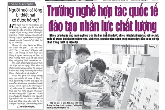 Xem gì trên báo Hải Dương ngày 15/4?