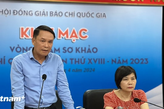 Số tác phẩm vào sơ khảo Giải Báo chí quốc gia cao nhất từ trước đến nay