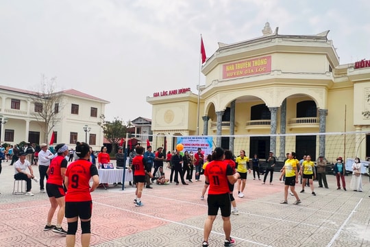 Sau 4 năm tạm dừng, Giải bóng chuyền “Bông lúa vàng” tỉnh Hải Dương sẽ được tổ chức trở lại