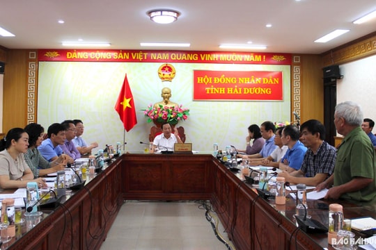 Chủ tịch HĐND tỉnh Lê Văn Hiệu chỉ đạo tăng cường kiểm tra chất lượng nước sạch