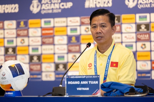 Huấn luyện viên Hoàng Anh Tuấn không hài lòng với các cầu thủ U23 Việt Nam
