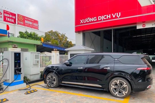 VinFast sắp đưa thêm 14 trạm sạc ô tô điện tại Hải Dương vào hoạt động