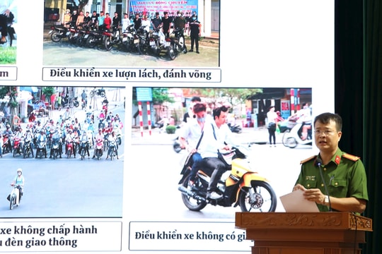 Huyện Thanh Hà bàn giải pháp hạn chế vi phạm an ninh trật tự, an toàn giao thông trong thanh thiếu niên