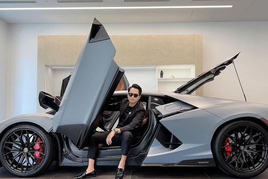 Hoàng Kim Khánh ngỏ ý "tậu" siêu xe Lamborghini Revuelto đắt nhất Việt Nam?
