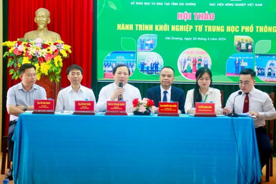 Lần đầu học sinh Hải Dương được trang bị kiến thức, kỹ năng khởi nghiệp từ THPT