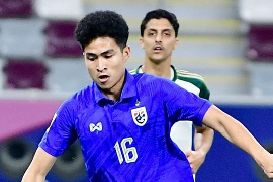 U23 Thái Lan thua đậm U23 Ả Rập Xê Út