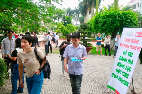 1.200 thí sinh Hải Dương thi đánh giá năng lực tại Trường Đại học Sao Đỏ