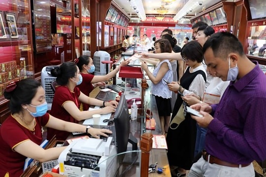 Giá vàng SJC phiên cuối tuần hôm nay 20/4 đi lên, lấy lại mức 84 triệu đồng