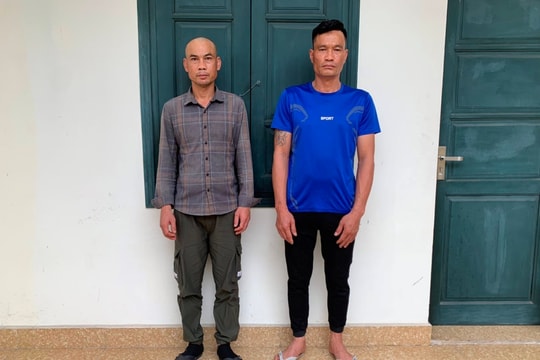 Công an xã Cao An (Cẩm Giàng) bắt 2 đối tượng tổ chức sử dụng ma túy