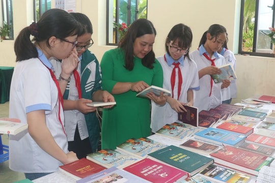 Nam Sách tổ chức ngày hội đọc sách “Trao hạnh phúc qua từng trang sách”