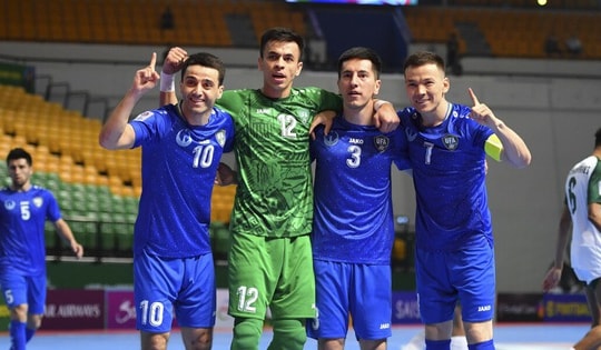 Tuyển futsal Việt Nam gặp Uzbekistan tại tứ kết Giải futsal châu Á 2024