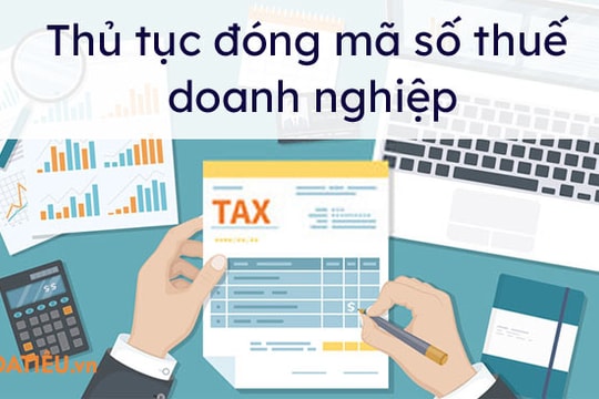 Doanh nghiệp chấm dứt hoạt động có bị chấm dứt hiệu lực mã số thuế không?