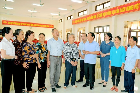 Cử tri Cẩm Giàng, Nam Sách kiến nghị nhiều vấn đề về ô nhiễm nước